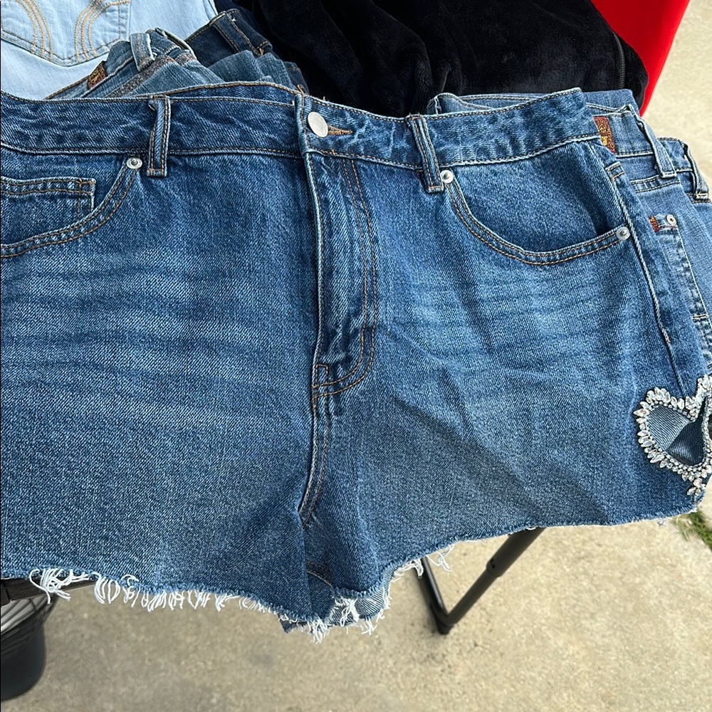 Denim Blue Women's Shorts